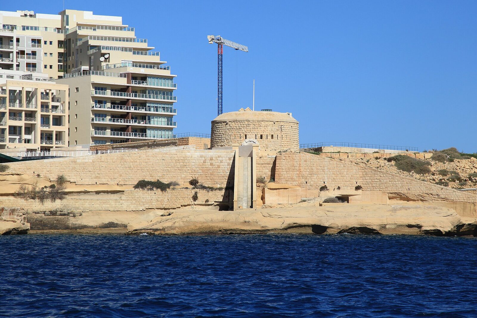 Sliema — Valletta i centrum